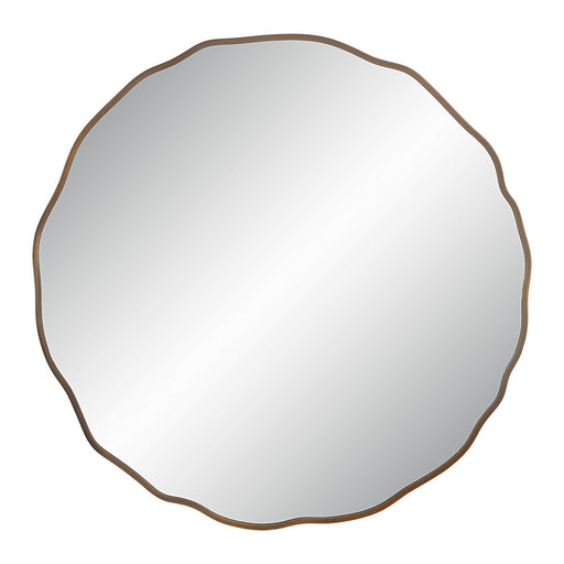 Renwil - MT2634 - Mirror - Bern - DARK ANTIQUE BRUSHED BRASS