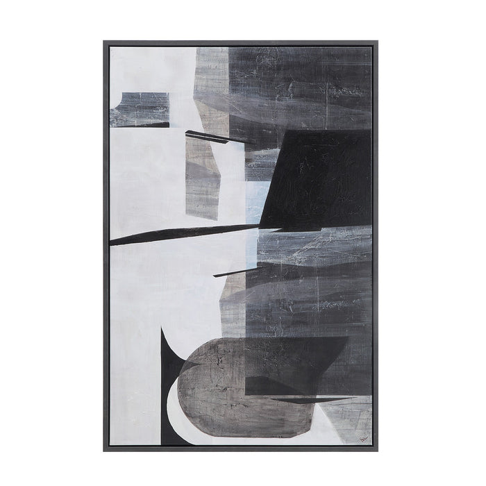 Renwil - OL2141 - Canvas Art - Elliott - Charcoal Black
