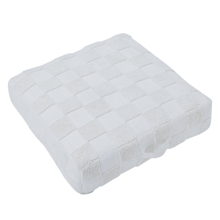 Renwil - PF045 - Floor Pouf - Persona - Ivory