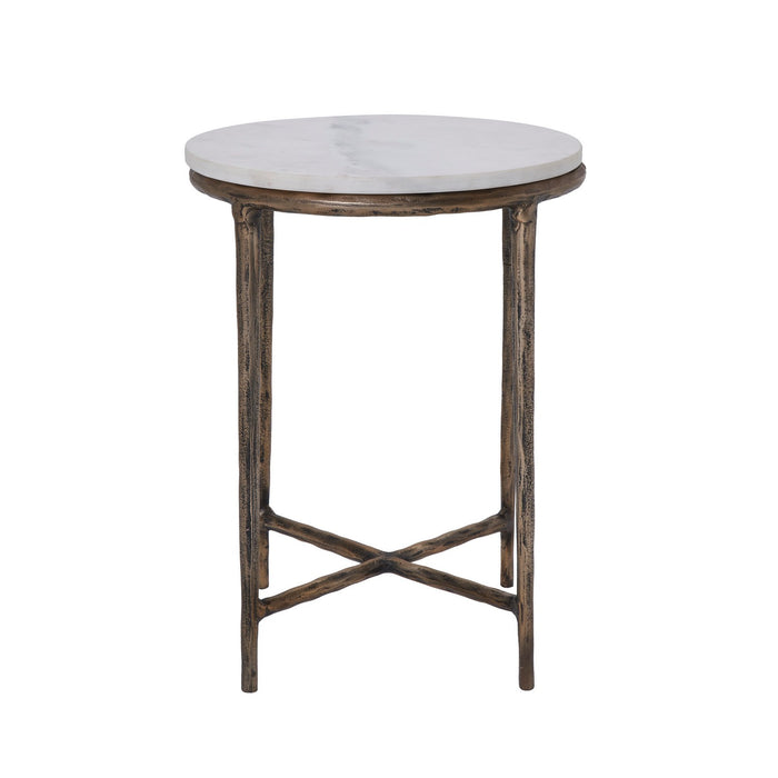 Renwil - TA486 - Side Table - Pearson - Antique Brass