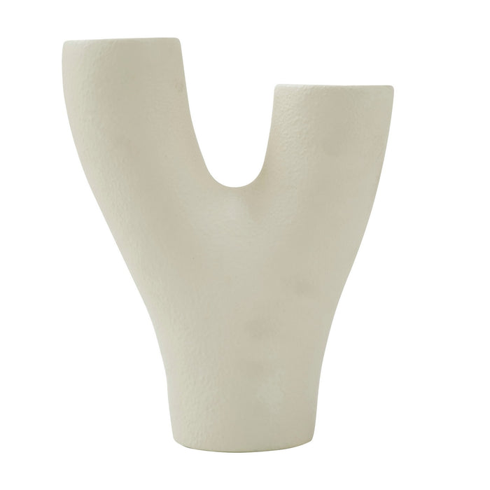 Renwil - VAS281 - Vase - Wisteria - Textured Beige Semi-Gloss