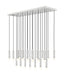 Z-Lite - 1956P-23L-BN - 23 Light Linear Chandelier - Stari - Brushed Nickel