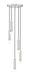 Z-Lite - 1956P-5R-BN - Five Light Chandelier - Stari - Brushed Nickel