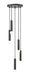 Z-Lite - 1956P-5R-MB - Five Light Chandelier - Stari - Matte Black