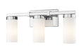 Z-Lite - 3044-3V-CH - Three Light Vanity - Danica - Chrome