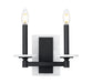 Z-Lite - 3045-2S-MB - Two Light Wall Sconce - Kaden - Matte Black