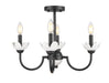 Z-Lite - 352-4SF-MB - Four Light Semi Flush Mount - Allistair - Matte Black