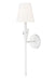 Z-Lite - 4014-1SA-TW - One Light Wall Sconce - Claudelle - Tundra White