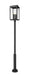 Z-Lite - 5019PHXXLR-5010P-BK - Six Light Outdoor Post Mount - Hartwell - Sand Black