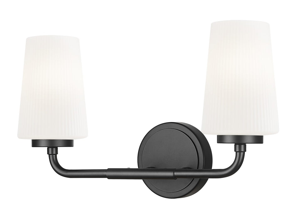 Z-Lite - 7005-2V-MB - Two Light Vanity - Montford - Matte Black