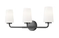 Z-Lite - 7005-3V-MB - Three Light Vanity - Montford - Matte Black