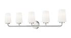 Z-Lite - 7005-5V-BN - Five Light Vanity - Montford - Brushed Nickel