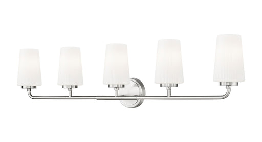 Z-Lite - 7005-5V-BN - Five Light Vanity - Montford - Brushed Nickel