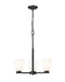 Z-Lite - 7518-3MB - Three Light Chandelier - Naya - Matte Black