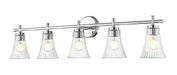 Z-Lite - 7519-5V-CH - Five Light Vanity - Belle - Chrome