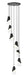 Z-Lite - 828P6-7R-MB - Seven Light Chandelier - Aimie - Matte Black