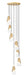 Z-Lite - 828P6-7R-MGLD - Seven Light Chandelier - Aimie - Modern Gold