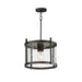 Maxim - 30061HMBK - One Light Semi Flush - Pendant - Belfry - Black