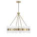 Savoy House - 1-3605-6-127 - Six Light Chandelier - Bancroft - Noble Brass