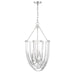 Savoy House - 3-2999-3-109 - Three Light Pendant - Jennings - Polished Nickel