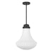Savoy House - 7-0108-1-89 - One Light Pendant - Bartlet - Matte Black