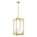 Savoy House - 7-3999-1-328 - One Light Pendant - Harding - Spun Gold