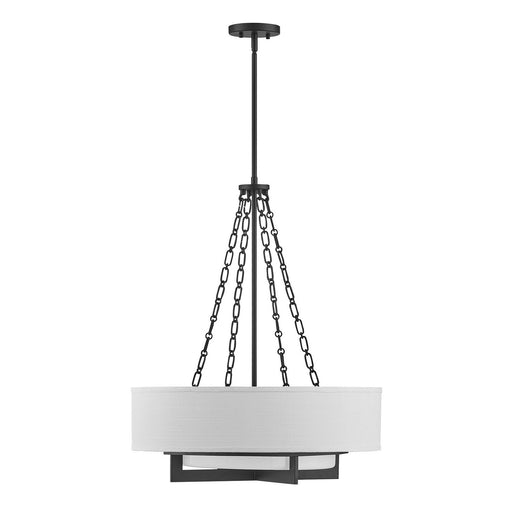 Savoy House - 7-4999-4-89 - Four Light Pendant - Brentwood - Matte Black