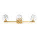 Savoy House - 8-1239-3-322 - LED Bathroom Vanity - Castello - Warm Brass