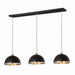 Z-Lite - 1004P14-3L-MB-BN - Three Light Pendant - Landry - Matte Black + Brushed Nickel