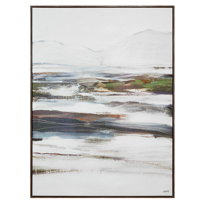 Renwil - OL2206 - Canvas Art - Danae - Grey Wood