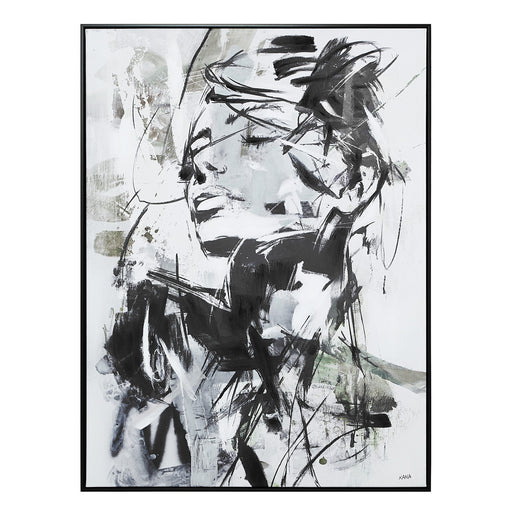 Renwil - OL2222 - Canvas Art - Aaliyah - Black