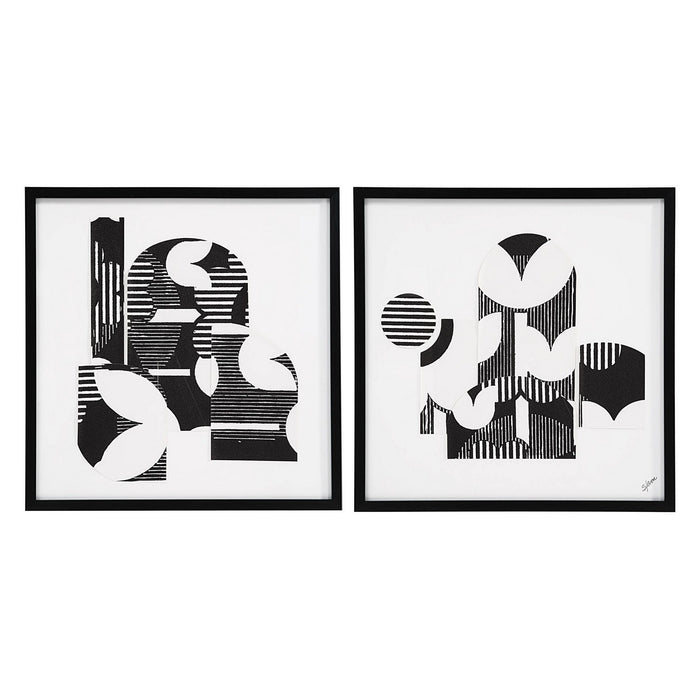 Renwil - W6723 - Wall Art - Stratus - Black