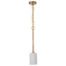 Nuvo Lighting - 60-8205 - One Light Mini Pendant - Liam - Burnished Brass