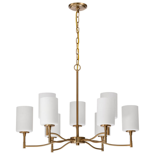 Nuvo Lighting - 60-8209 - Nine Light Chandelier - Liam - Burnished Brass