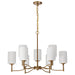 Nuvo Lighting - 60-8209 - Nine Light Chandelier - Liam - Burnished Brass