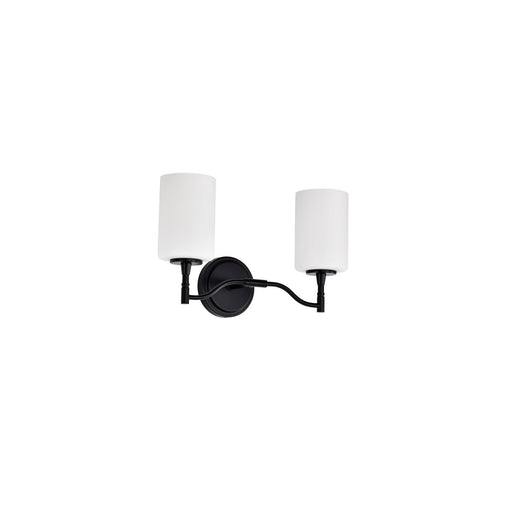 Nuvo Lighting - 60-8212 - Two Light Vanity - Liam - Matte Black