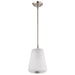Nuvo Lighting - 60-8227 - One Light Pendant - Lune - Brushed Nickel
