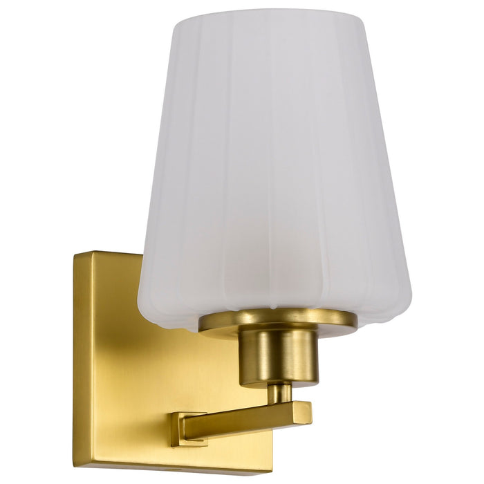 Nuvo Lighting - 60-8231 - One Light Vanity - Lune - Vintage Brass