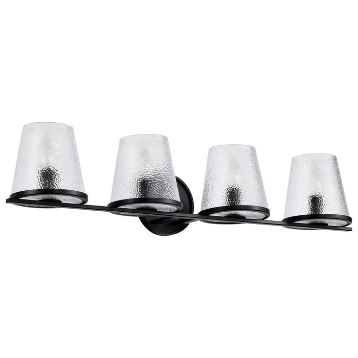Nuvo Lighting - 60-8254 - Four Light Vanity - Valentine - Black