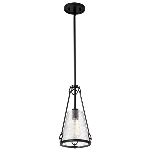 Nuvo Lighting - 60-8255 - One Light Pendant - Valentine - Black