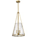 Nuvo Lighting - 60-8267 - Three Light Pendant - Valentine - Vintage Brass