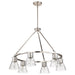 Nuvo Lighting - 60-8335 - Six Light Chandelier - Gianna - Brushed Nickel