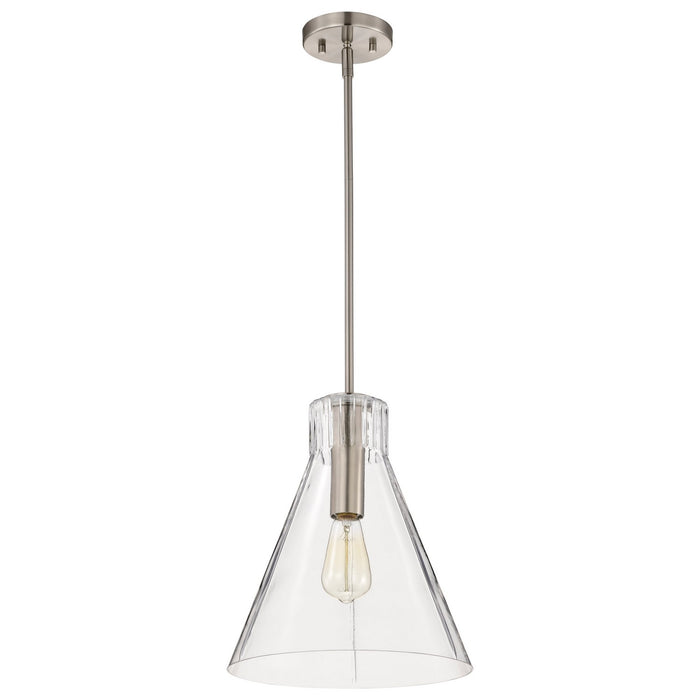 Nuvo Lighting - 60-8338 - One Light Pendant - Gianna - Brushed Nickel