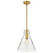 Nuvo Lighting - 60-8348 - One Light Pendant - Gianna - Vintage Brass
