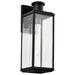 Nuvo Lighting - 60-8512 - One Light Outdoor Wall Lantern - Luca - Sand Black