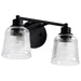 Nuvo Lighting - 60-8602 - Two Light Vanity - Grayson - Matte Black