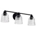 Nuvo Lighting - 60-8603 - Three Light Vanity - Grayson - Matte Black