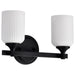 Nuvo Lighting - 60-8642 - Two Light Vanity - Solara - Matte Black