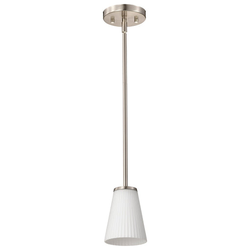 Nuvo Lighting - 60-8737 - One Light Mini Pendant - Royale - Brushed Nickel