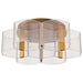 Nuvo Lighting - 62-2402 - LED Flush Mount - Kenzo - Polished Anodized Bronze